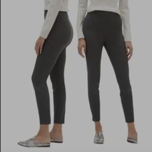 Banana Republic Premium Ponte Legging in Charcoal Heather Grey - Size 4P